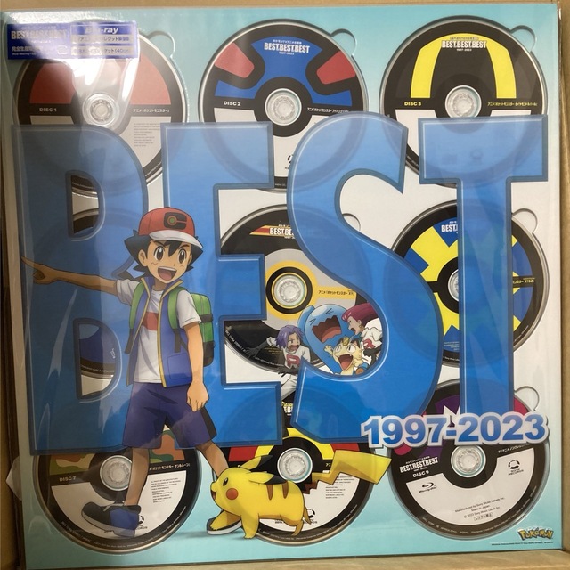 ポケモン　Blu-ray版Best of Best of Best メガジャケ付