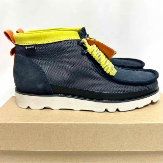 クラークス(Clarks)のクラークス Wallabee ワラビー 紺 ゴアテックス Clarks GORE(スリッポン/モカシン)