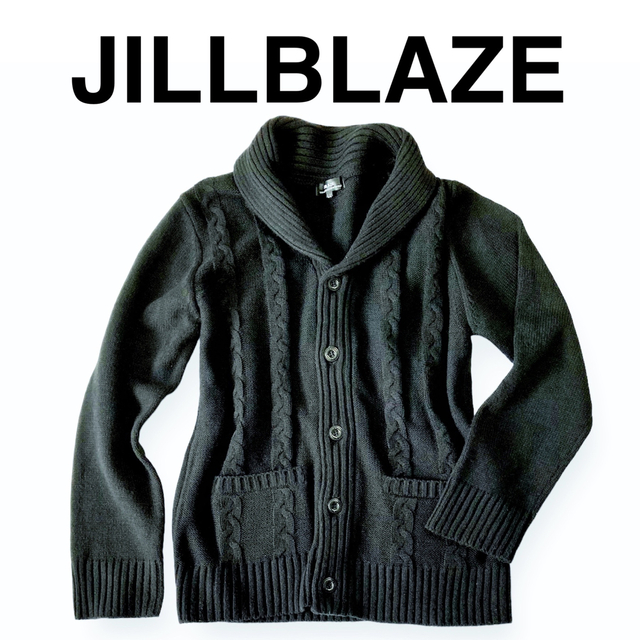 JILL BLAZE(ジルブレイズ)のJILLBLAZE ジルブレイズ ニット ニットコート ケーブル編み 冬 春 秋 レディースのジャケット/アウター(ニットコート)の商品写真