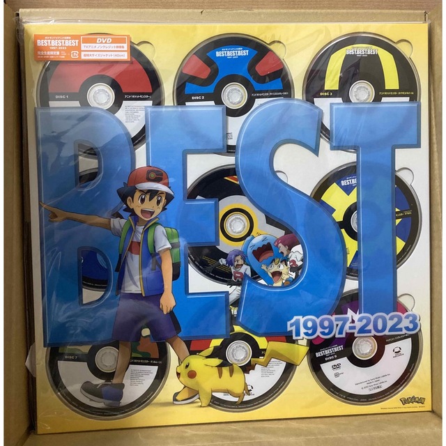 ポケモンTVアニメ主題歌 BEST of BEST of BEST DVD