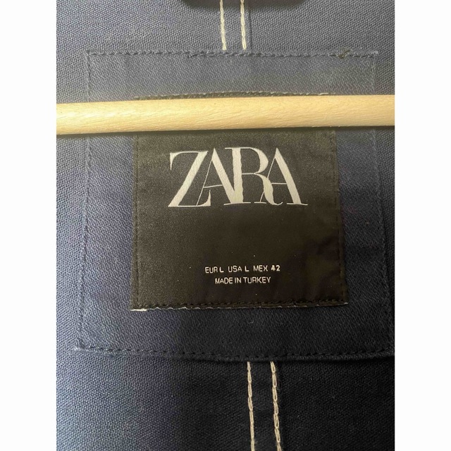 ZARA(ザラ)のZARA ザラ　デニムジャケット メンズのジャケット/アウター(Gジャン/デニムジャケット)の商品写真