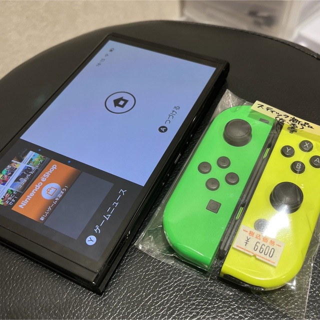 101☆新型スイッチ☆Switch有機ELモデル☆ジョイコン付☆美品☆送料込み☆