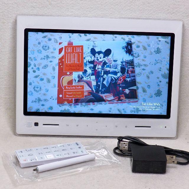 売約済み au PHOTO-U TV 10インチフルセグ防水録画テレビ New Arrival