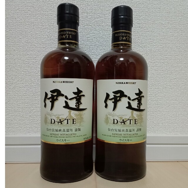 酒宮城県限定 ニッカウイスキー 伊達 ２本 NIKKA - ウイスキー