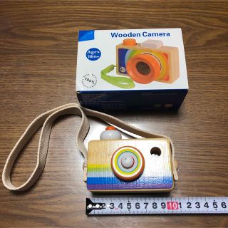 Wooden Camera 木製カメラ　おもちゃ(知育玩具)