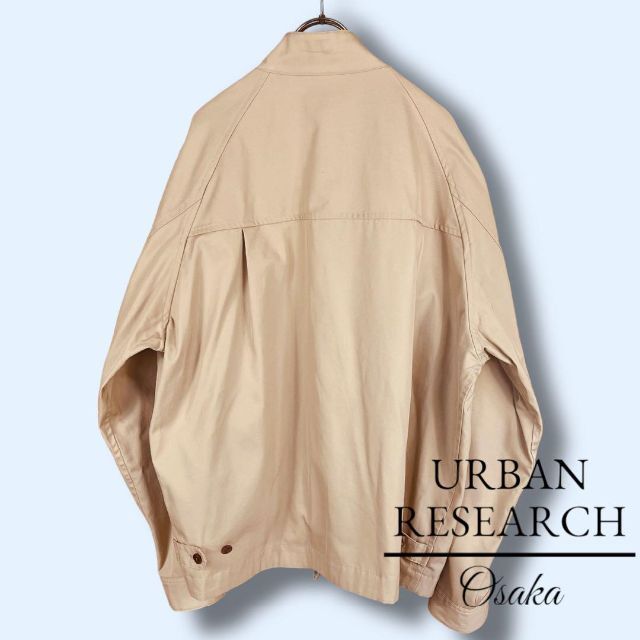 URBAN RESEARCH(アーバンリサーチ)の【アーバンリサーチ】スイングトップ ブルゾン ジャケット ブラウン 長袖 XL メンズのジャケット/アウター(ブルゾン)の商品写真