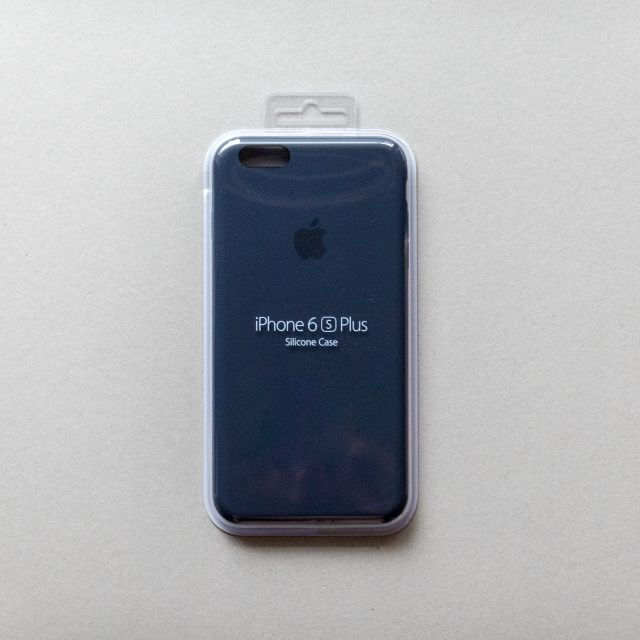 Apple(アップル)の新品Apple純正 iPhone 6S/6 Plusケース ミッドナイトブルー スマホ/家電/カメラのスマホアクセサリー(iPhoneケース)の商品写真