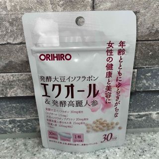 オリヒロ(ORIHIRO)のオリヒロ エクオール＆発酵高麗人参粒 30粒(その他)