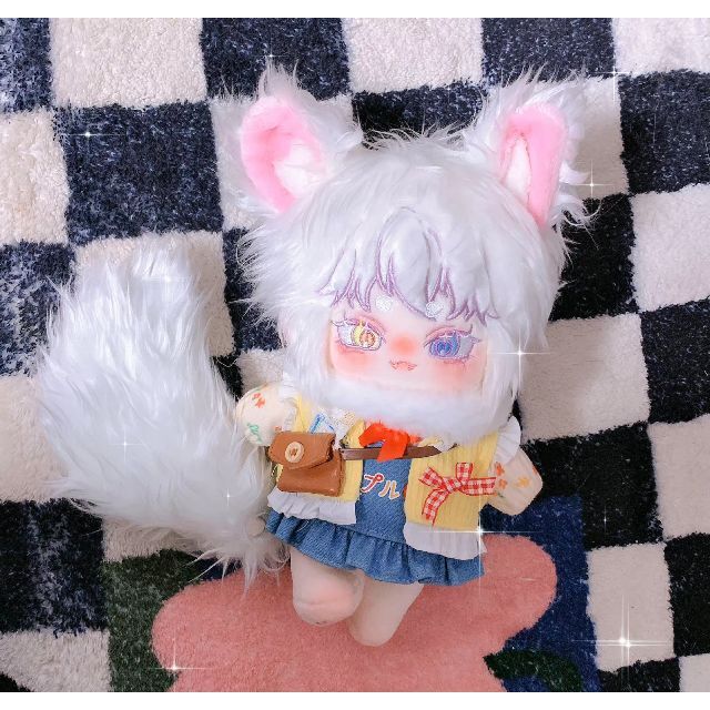 激可愛い着せ替えぬいぐるみ20cm No.256普通型♥耳 - ぬいぐるみ