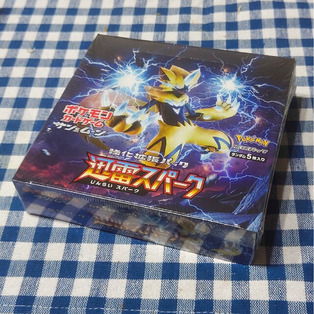 未開封BOX】ポケカ 迅雷スパーク 1BOX シュリンク付 絶版BOX - Box