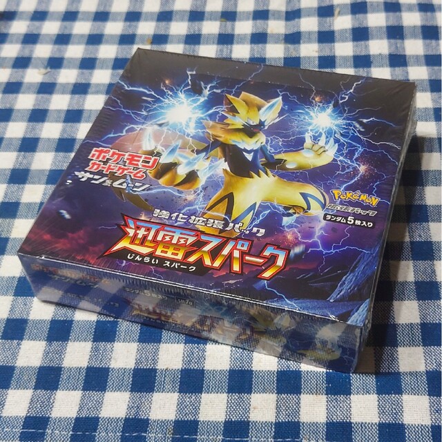 未開封BOX】ポケカ 迅雷スパーク 1BOX シュリンク付 絶版BOX - Box ...