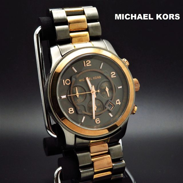 MICHAEL KORS クロノグラフ 腕時計 デイト