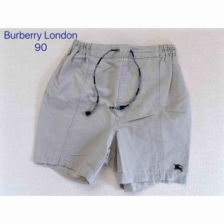 バーバリー(BURBERRY)のBurberry London  ロゴ刺繍薄手短パン　90(パンツ/スパッツ)