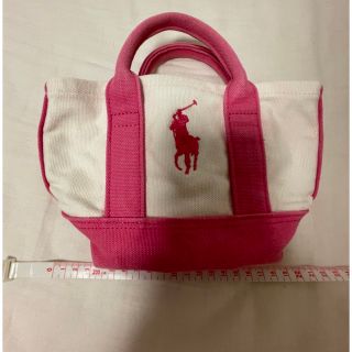 ポロラルフローレン(POLO RALPH LAUREN)のミニサイズ　ラルフローレンバッグ(ハンドバッグ)