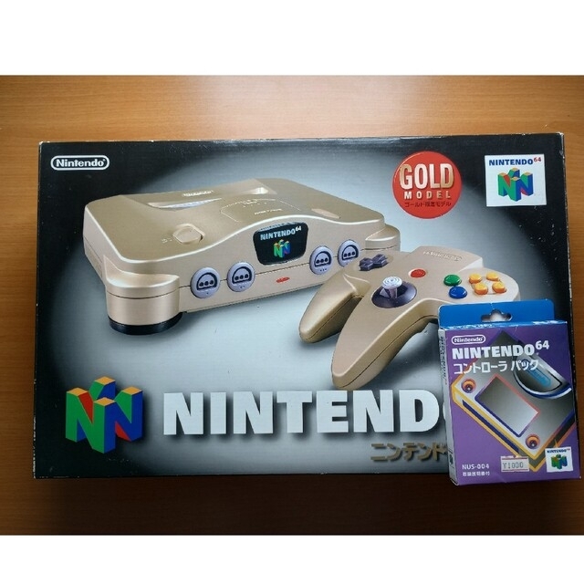 即発送可能】 NINTENDO 64 ゴールド 本体 セット setonda.com