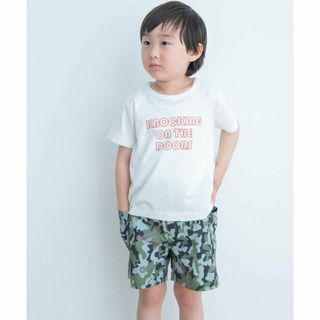 アーバンリサーチドアーズ(URBAN RESEARCH DOORS)の【WHITE】『WEB/一部店舗限定サイズ』インドオーガニックロゴTシャツ(KIDS)(その他)