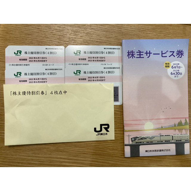 JR東日本株主優待　株主サービス券　期間限定お値下げ中！その他