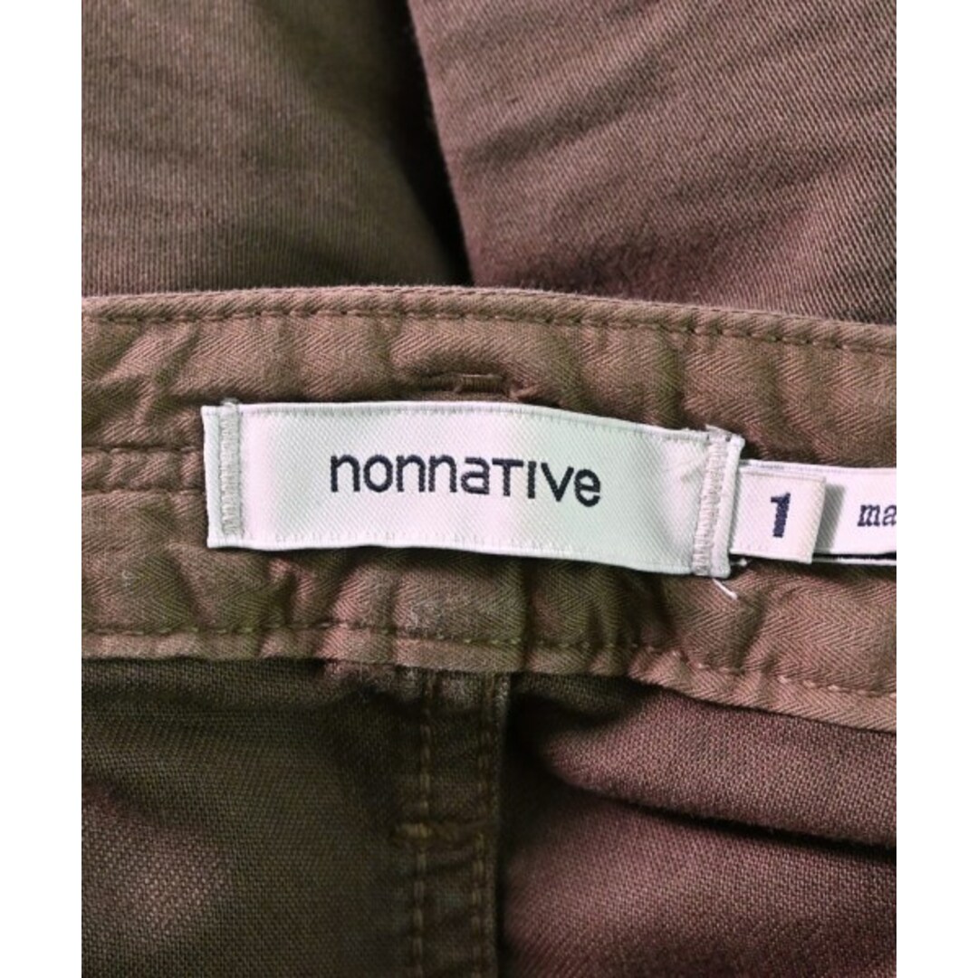 無地丈nonnative ノンネイティヴ パンツ（その他） 1(S位) 茶系