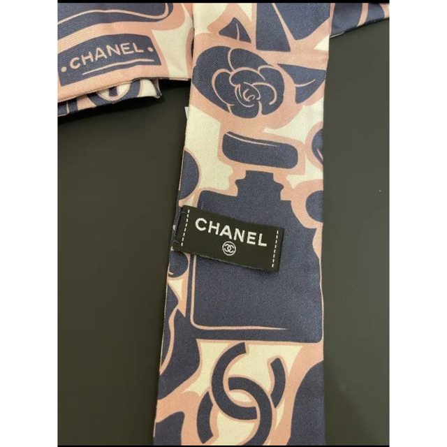 人気ブランドの新作 限定 CHANEL シャネル スカーフ 細スカーフ ピンク