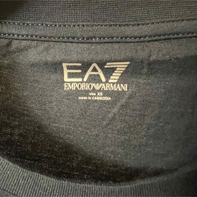 EMPORIO ARMANI EA7(エンポリオアルマーニイーエーセブン)の[未使用]エンポリオアルマーニ EA7 Tシャツ ロゴデザイン❗️ メンズのトップス(Tシャツ/カットソー(半袖/袖なし))の商品写真