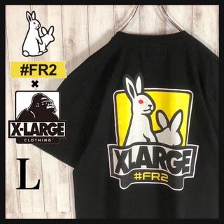FR2 - 【即完売モデル】FR2 XLARGE バックプリント 色情兎 コラボ T 