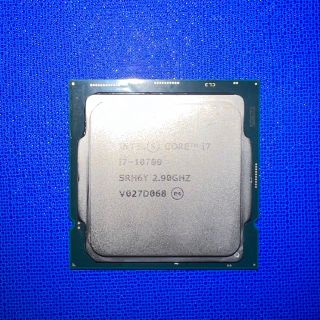 【動作確認済】第10世代 CPU Intel i7 10700 LGA1200(PCパーツ)