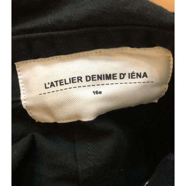 IENA(イエナ)のchiさま専用です⭐︎IENA  オーバーオール　　ブラック　美品36 レディースのパンツ(サロペット/オーバーオール)の商品写真