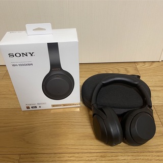 SONY - SONY WH-1000XM4 BLACK 美品 ワイヤレスヘッドホンの通販｜ラクマ