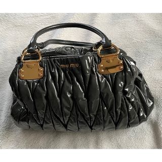 MIU MIU 極美品 トートバッグ ブラック