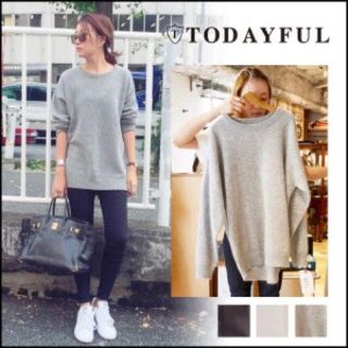 トゥデイフル(TODAYFUL)のTODAYFULトゥデイフルoversizeknitオーバーサイズニット(ニット/セーター)