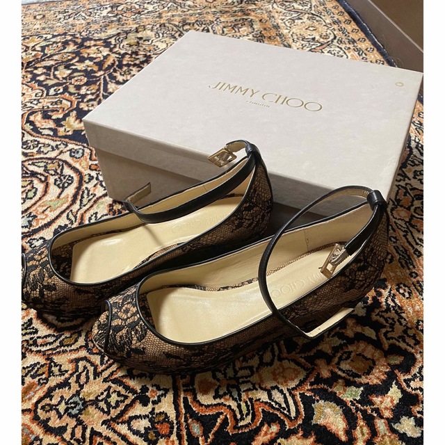 JIMMY CHOO - ジミーチュウ ウェッジパンプス 36 1回着用の通販 by