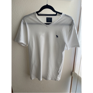 アバクロンビーアンドフィッチ(Abercrombie&Fitch)のアバクロTシャツ　白　S(Tシャツ/カットソー(半袖/袖なし))
