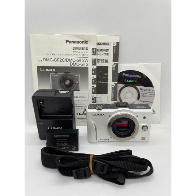 Panasonic ダブルレンズキット DMC-GF2 DMC-GF2W-W