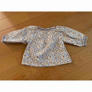 しまむら - しまむらjuoワンピースチュニック80サイズ花柄