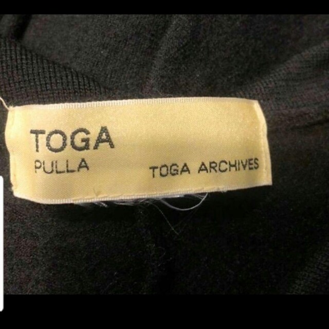 TOGA PULLA - TOGAPULLA TOGA ARCHIVES ウール膝丈ミニワンピースの