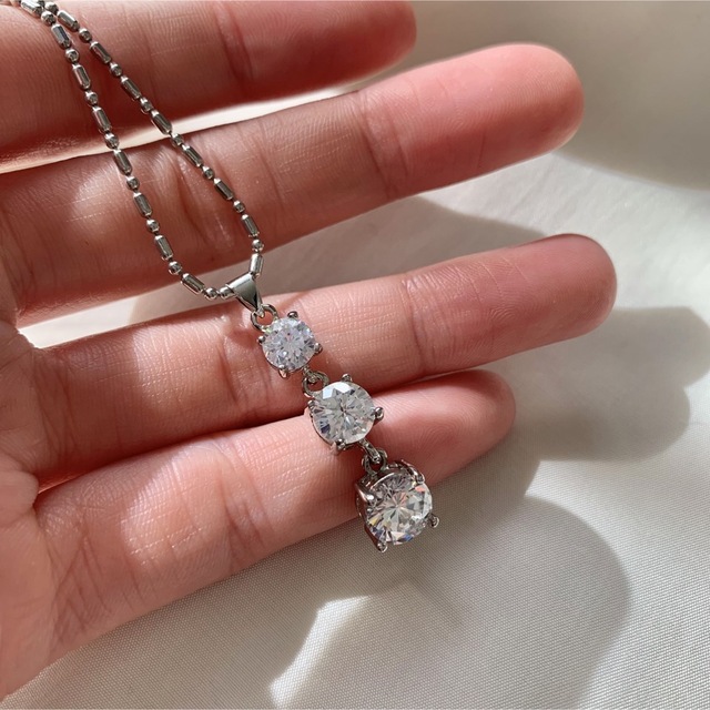 レディースDiamonds necklace