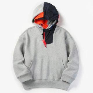 カラー(kolor)の探しております！kolor 22AW hoodie パーカー グレー 2(パーカー)