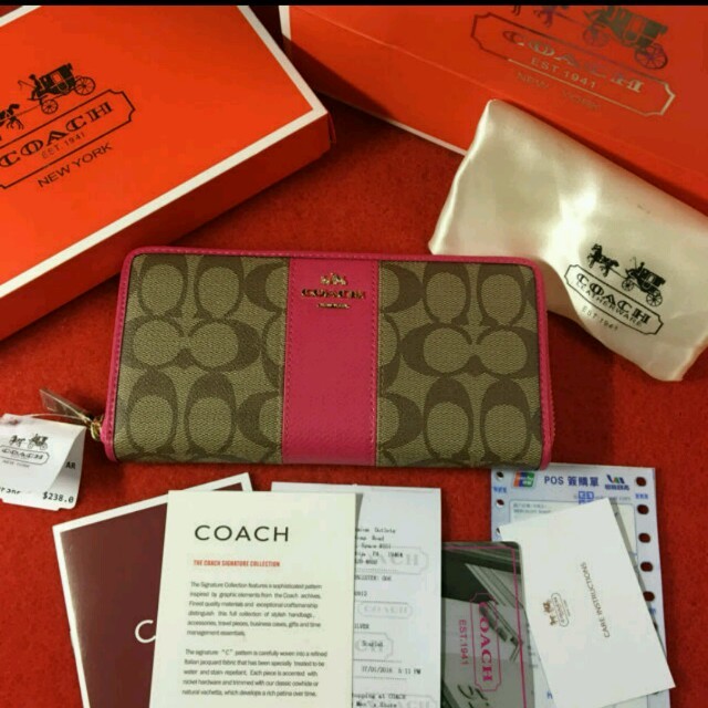 COACH(コーチ)のCOACH 長財布 正規品 新品未使用 レディースのファッション小物(財布)の商品写真