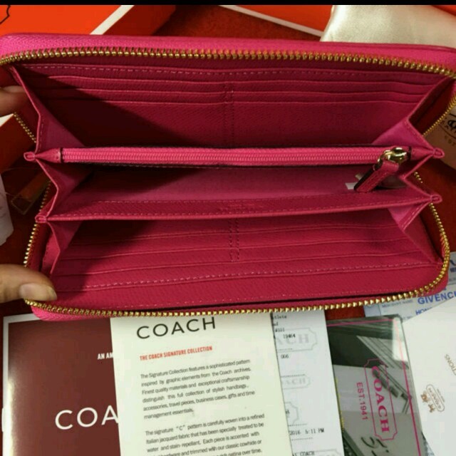 COACH(コーチ)のCOACH 長財布 正規品 新品未使用 レディースのファッション小物(財布)の商品写真