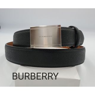 バーバリー(BURBERRY)の訳あり！【BURBERRY】バーバリー　紳士レザーベルト　黒　新品未使用(ベルト)