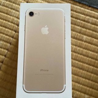 アップル(Apple)のiphone 7  b ゴールド  箱のみ(スマートフォン本体)