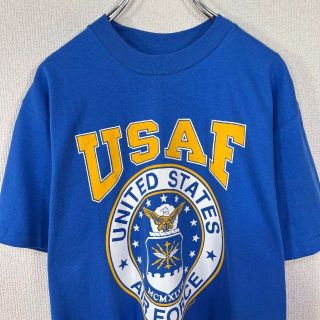 ヘインズ(Hanes)の【美品・公式・USA製】アメリカ空軍/USAF Tシャツ　ミリタリー　Hanes(Tシャツ/カットソー(半袖/袖なし))