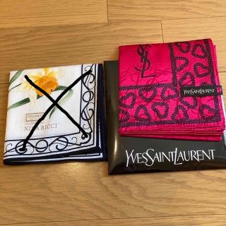 イヴサンローラン(Yves Saint Laurent)の専用　YSLハンカチ(ハンカチ)