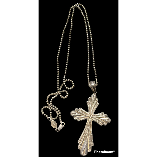 Chrome Hearts - ☆925☆silverボールチェーンネックレス 75cmの通販
