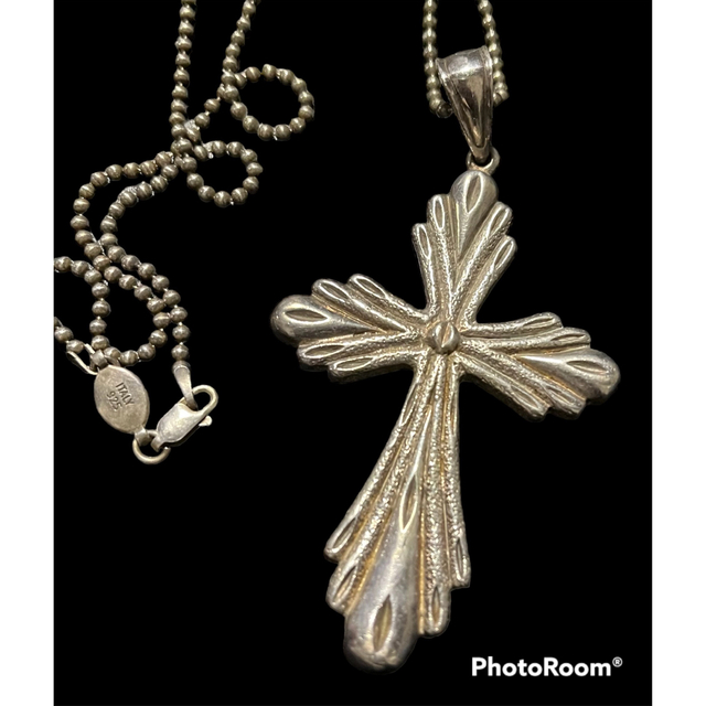 Chrome Hearts - ☆925☆silverボールチェーンネックレス 75cmの通販