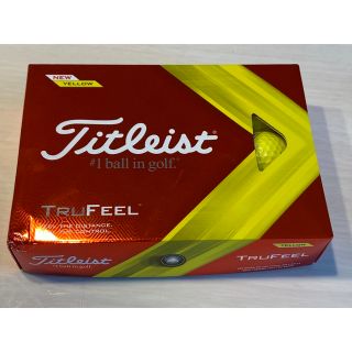 タイトリスト(Titleist)の新品　タイトリスト　ゴルフボール　イエロー　黄色(クラブ)