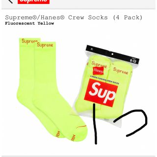 シュプリーム(Supreme)のsupreme シュプリーム　Hanes Crew Socks(ソックス)