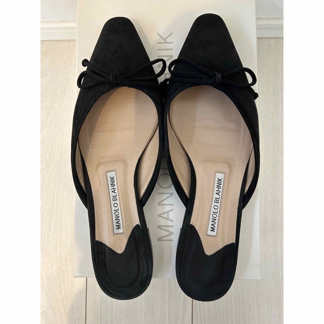 MANOLO BLAHNIK(マノロブラニク)のMANNOLO BLAHNIK BALLERIMU マノロブラニク　40 レディースの靴/シューズ(ハイヒール/パンプス)の商品写真