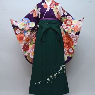 二尺袖 着物 袴フルセット From KYOTO 袴変更可能 NO23311(振袖)