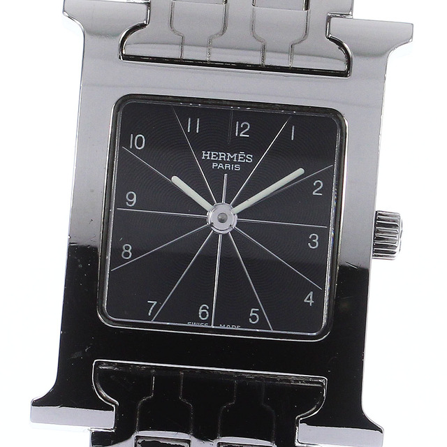 エルメス HERMES HH1.110 Hウォッチ クォーツ レディース 箱付き_